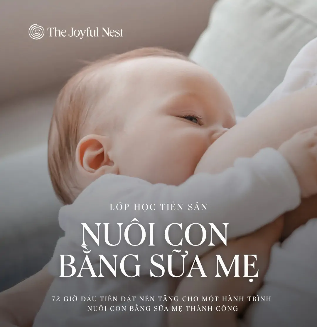 Lớp tiền sản ngày 18/4 tổ chức bởi The Joyful Nest - Nuôi con bằng sữa mẹ