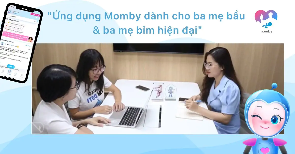 Ứng dụng Momby dành cho ba mẹ bầu và ba mẹ bỉm hiện đại